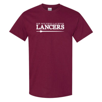 Gildan Unisex Lancers Crest Printed T-Shirt Thumbnail
